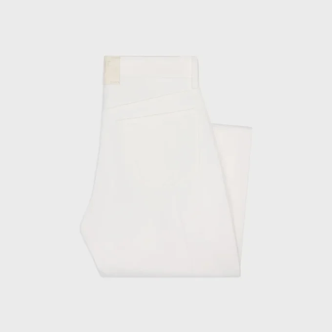 Boyfriend-jeans 001 van zware katoenen twill