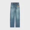Boyfriend-jeans 002 van katoendenim