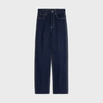 Boyfriend-jeans 002 van lichtgewicht indigo denim