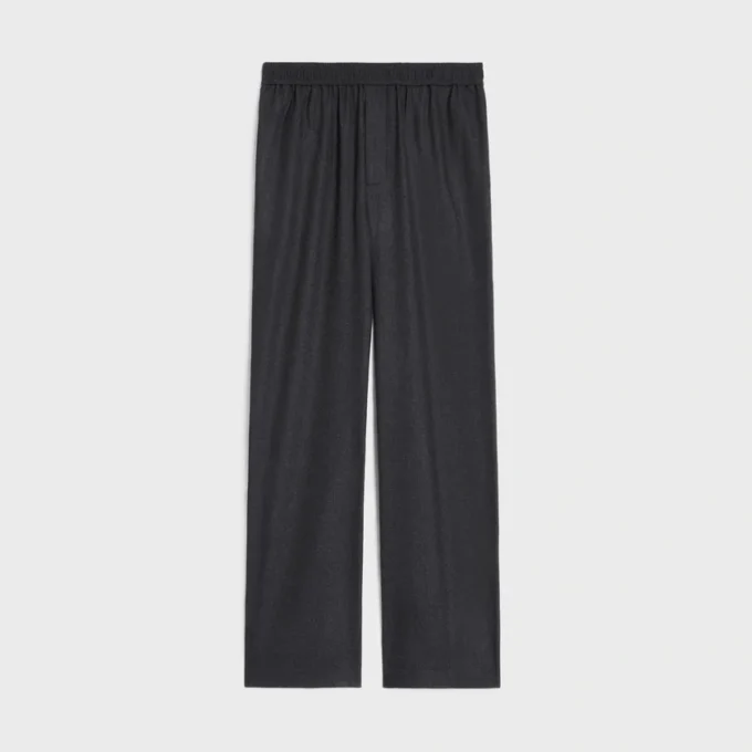 Broek van kasjmierflanel