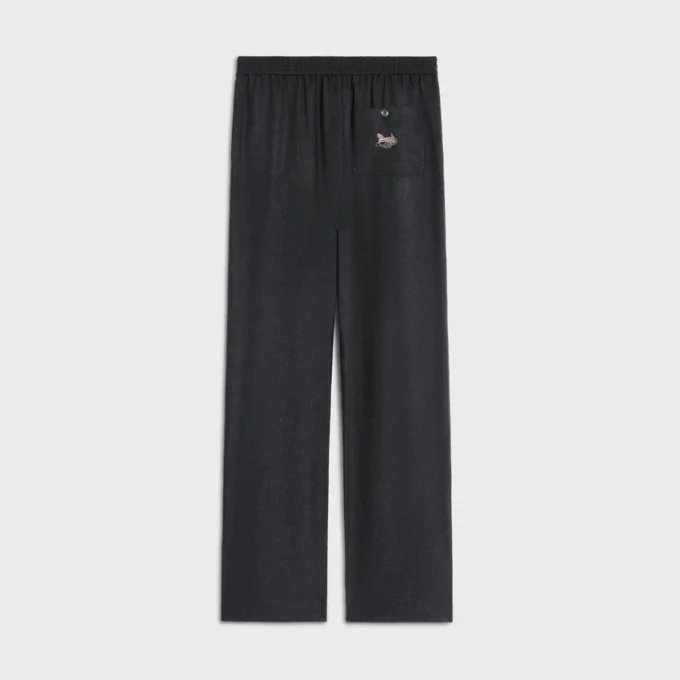 Broek van kasjmierflanel