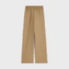 Broek van wollen twill