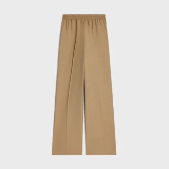 Broek van wollen twill