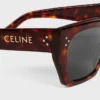 Cat Eye S342 zonnebril van acetaat