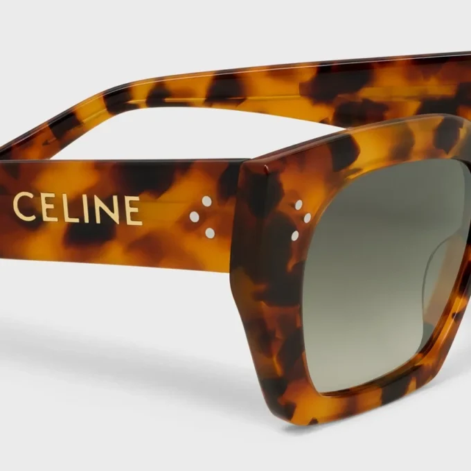 Cat Eye S342 zonnebril van acetaat Cat Eye S342 zonnebril van acetaat