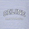 CELINE 70’s T-shirt van gestreept jersey
