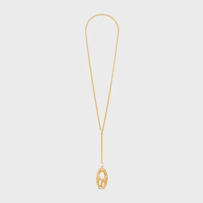 Celine Arp Project-ketting in vermeil