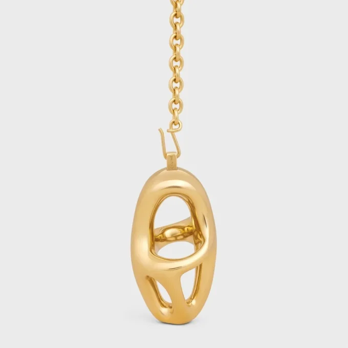 Celine Arp Project-ketting in vermeil