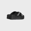 Celine Block Slide van mesh, nylon en textiel met Celine-jacquard