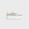 CELINE – Block Sneaker met Triomphe in kalfsleer
