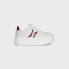 CELINE – Block sneakers met Triomphe-achterkant en sleehakzool van kalfsleer