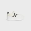 CELINE – Block sneakers met Triomphe-achterkant en sleehakzool van kalfsleer
