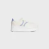 CELINE – Block sneakers met Triomphe-achterkant en sleehakzool van kalfsleer
