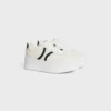 CELINE – Block sneakers met Triomphe-achterkant en sleehakzool van kalfsleer