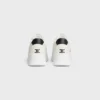 CELINE – Block sneakers met Triomphe-achterkant en sleehakzool van kalfsleer