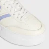 CELINE – Block sneakers met Triomphe-achterkant en sleehakzool van kalfsleer