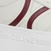 CELINE – Block sneakers met Triomphe-achterkant en sleehakzool van kalfsleer