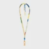 CELINE Charms Cordon-ketting van zijde en messing met gouden afwerking