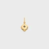 CELINE Charms Triomphe-dobbelsteen van email en aluminium