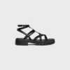 CELINE – Clea Triomphe sandalen met bandjes van kalfsleer – plantaardig gelooid