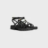 CELINE – Clea Triomphe sandalen met bandjes van kalfsleer – plantaardig gelooid