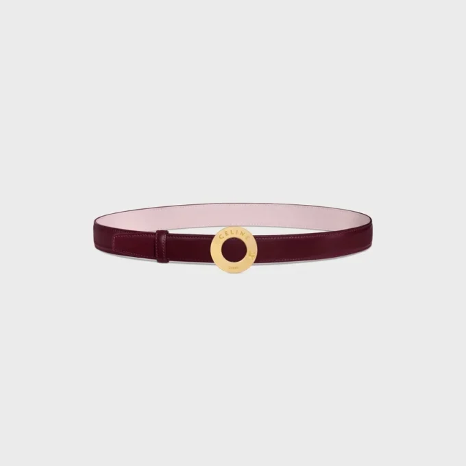 CELINE Disc-gesp & omkeerbare riem 25 mm