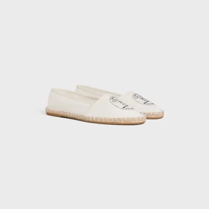 CELINE espadrille van canvas