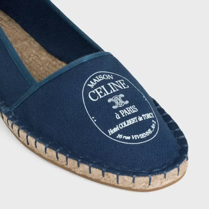 CELINE espadrille van canvas