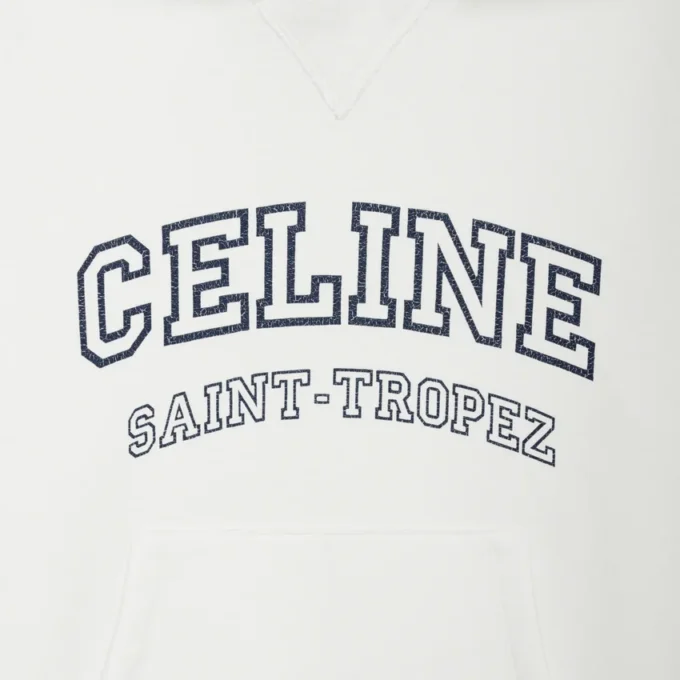 CELINE-hoodie van fleece-katoen
