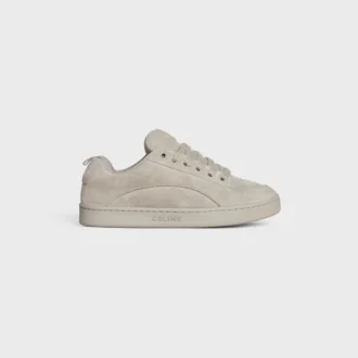 CELINE Huntington – Lage sneakers van suède kalfsleer en mesh