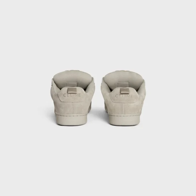 CELINE Huntington – Lage sneakers van suède kalfsleer en mesh