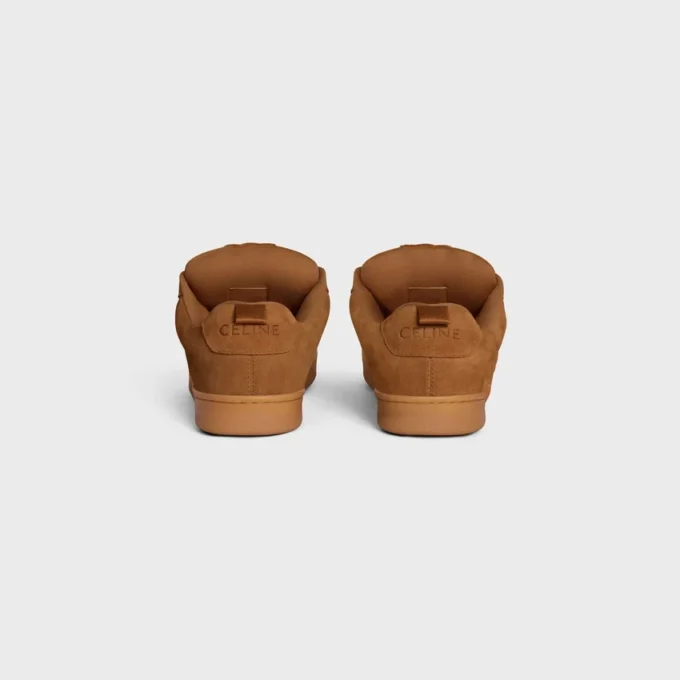CELINE Huntington lage sneakers van suède kalfsleer en mesh
