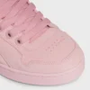 CELINE Huntington – Lage sneakers van suède kalfsleer en mesh