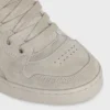CELINE Huntington lage vetersneaker van suède kalfsleer en mesh