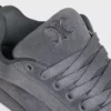CELINE Huntington lage vetersneaker van suède kalfsleer en mesh