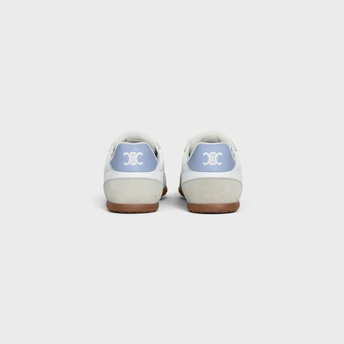 CELINE Jogger – Lage vetersneaker van kalfsleer en suède kalfsleer