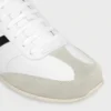 CELINE Jogger lage vetersneaker van kalfsleer en suède kalfsleer