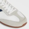 CELINE Jogger – Lage vetersneaker van kalfsleer en suède kalfsleer