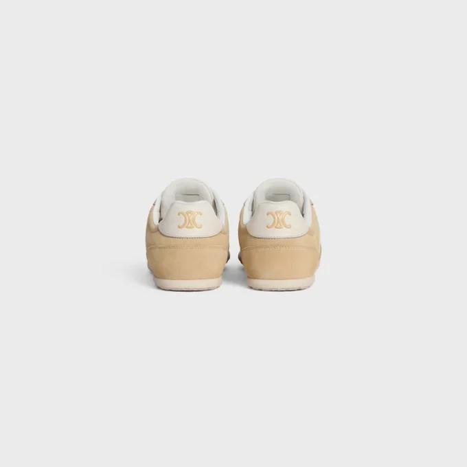 CELINE Jogger – Lage vetersneaker van suède kalfsleer en kalfsleer