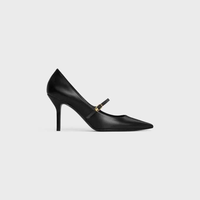 CELINE Judy strappy pump van kalfsleer