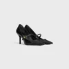 CELINE Judy strappy pump van kalfsleer