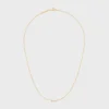 CELINE Line ketting in geelgoud en diamanten