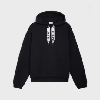 CELINE losse hoodie van katoenfleece