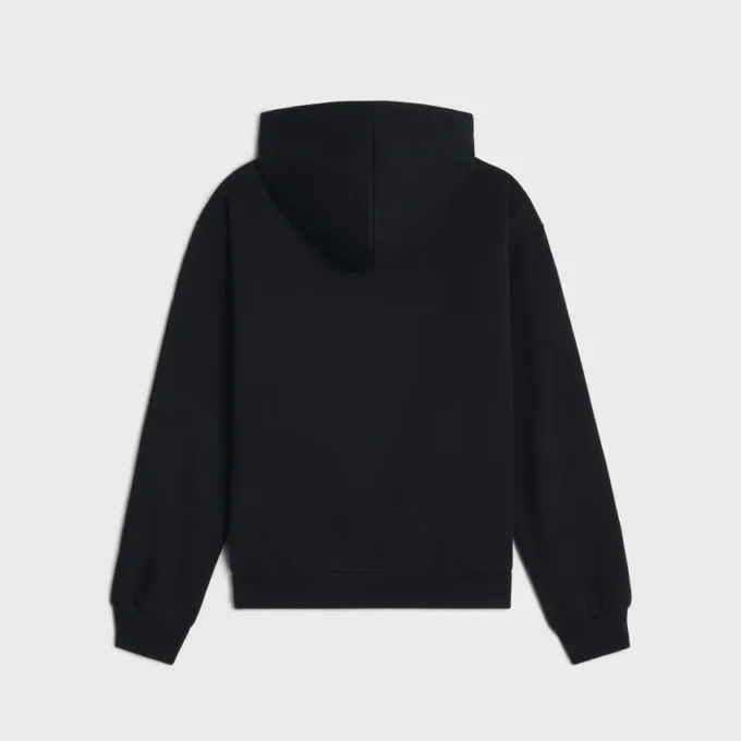 CELINE losse hoodie van katoenfleece