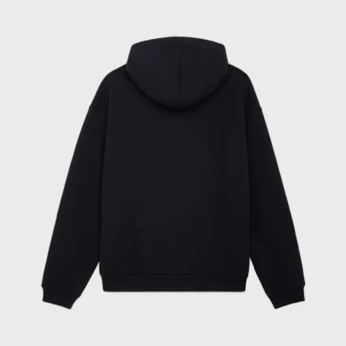 CELINE losse hoodie van katoenfleece