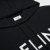 CELINE losse hoodie van katoenfleece