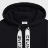 CELINE losse hoodie van katoenfleece