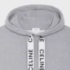 CELINE losse hoodie van katoenfleece