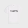 CELINE losvallend T-shirt van katoen jersey