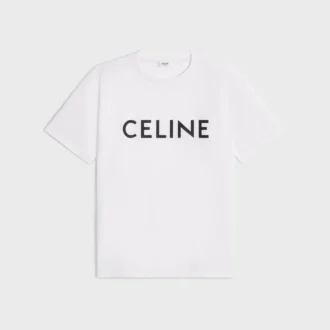 CELINE losvallend T-shirt van katoen jersey